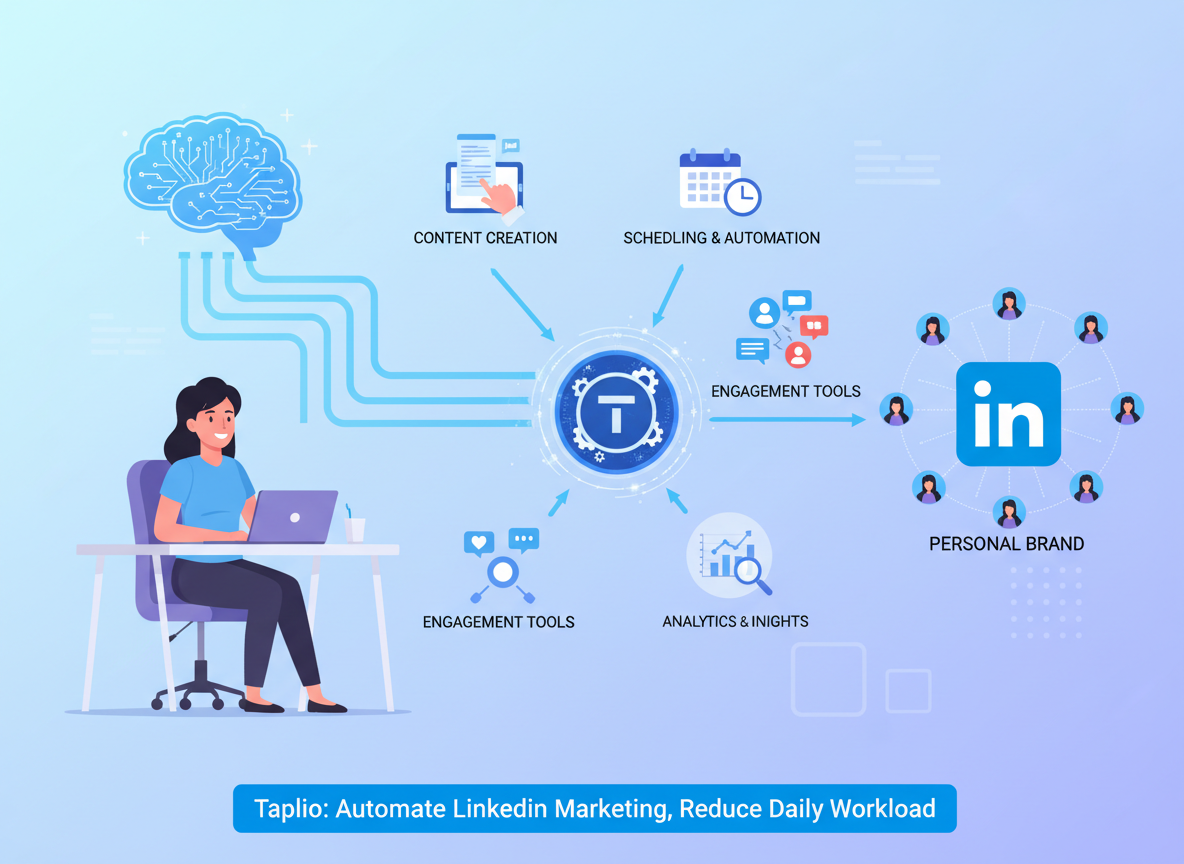 2026: How Taplio Helps Freelancers Automate LinkedIn Marketing and Reduce Daily Workload