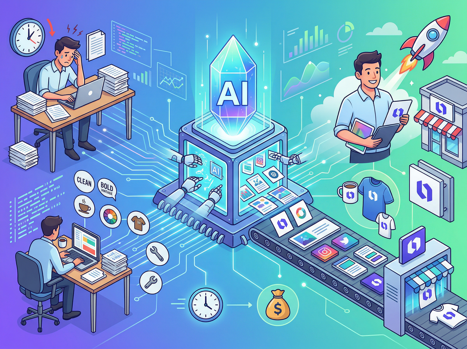 2026: How Looka Improves AI Efficiency for Small Businesses