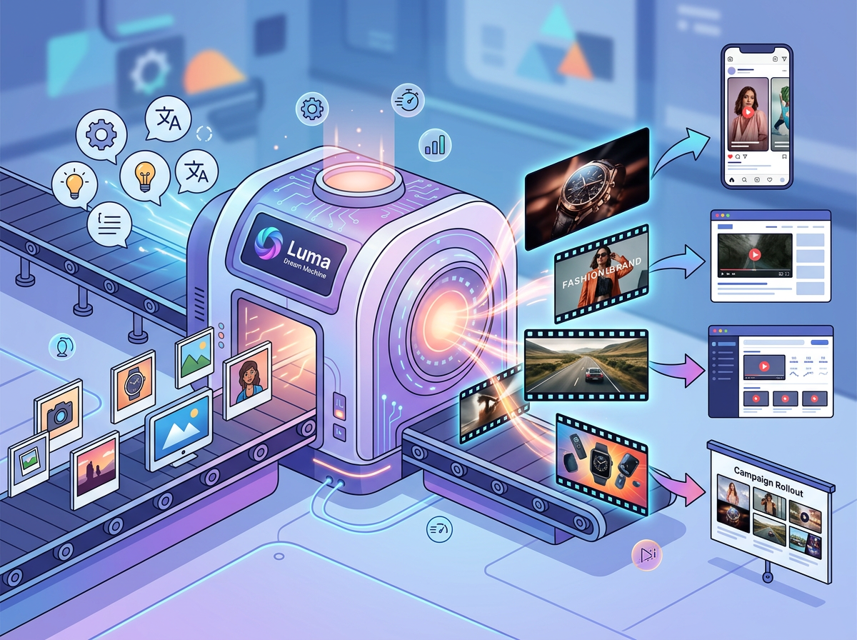 2026: How Luma Dream Machine Powers AI Video Generator for Marketing and Scales Content Production