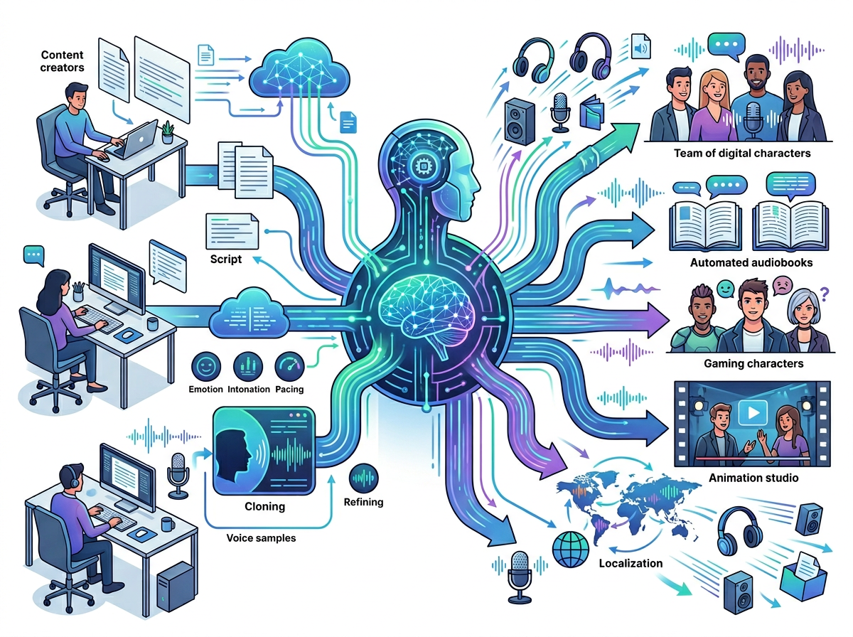 How ElevenLabs Helps Create Voice Content and Scale Audio Production with AI